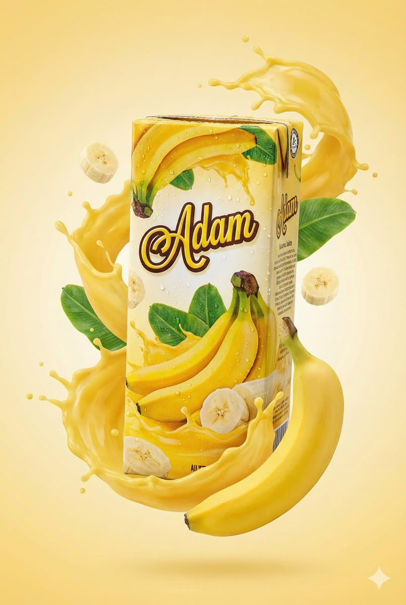 Commercial Juice Box Photography Prompt — example 2