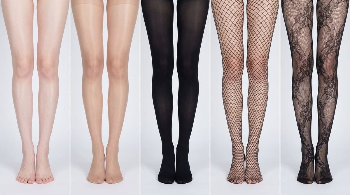 Simplified Comparative Infographic Grid Generator Prompt (Legs and Stockings) — example 1
