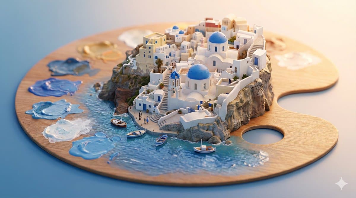 Object-Based Miniature City Diorama Prompt — example 1