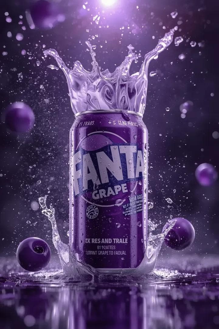 Luxury Soda Commercial Video Prompt — example 1