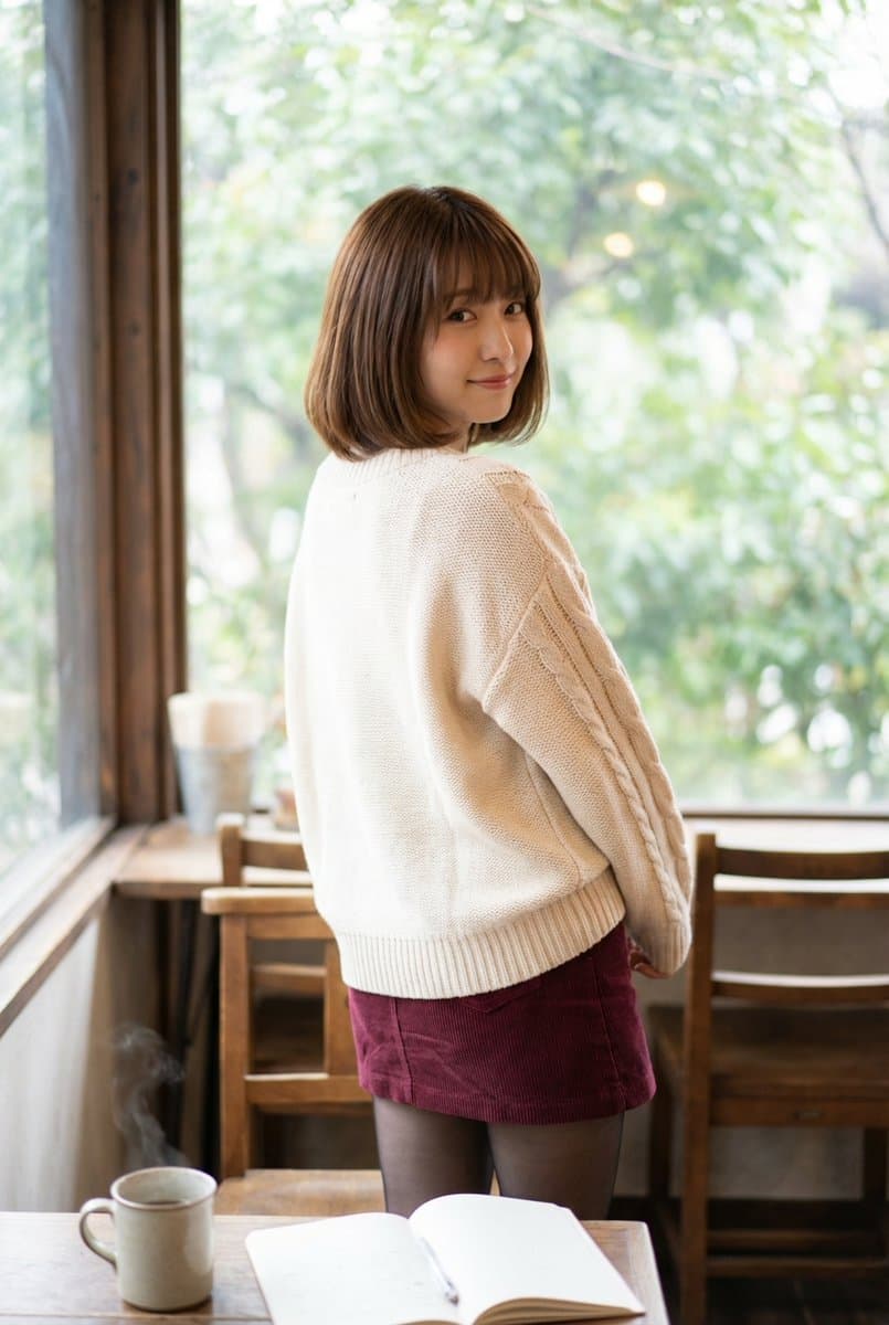 Japanese 'Girlfriend' Aesthetic Portrait Prompt — example 2