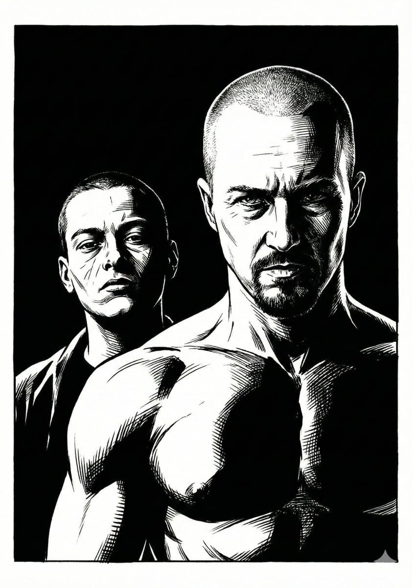 Frank Miller Sin City Graphic Novel Style Transfer — example 1
