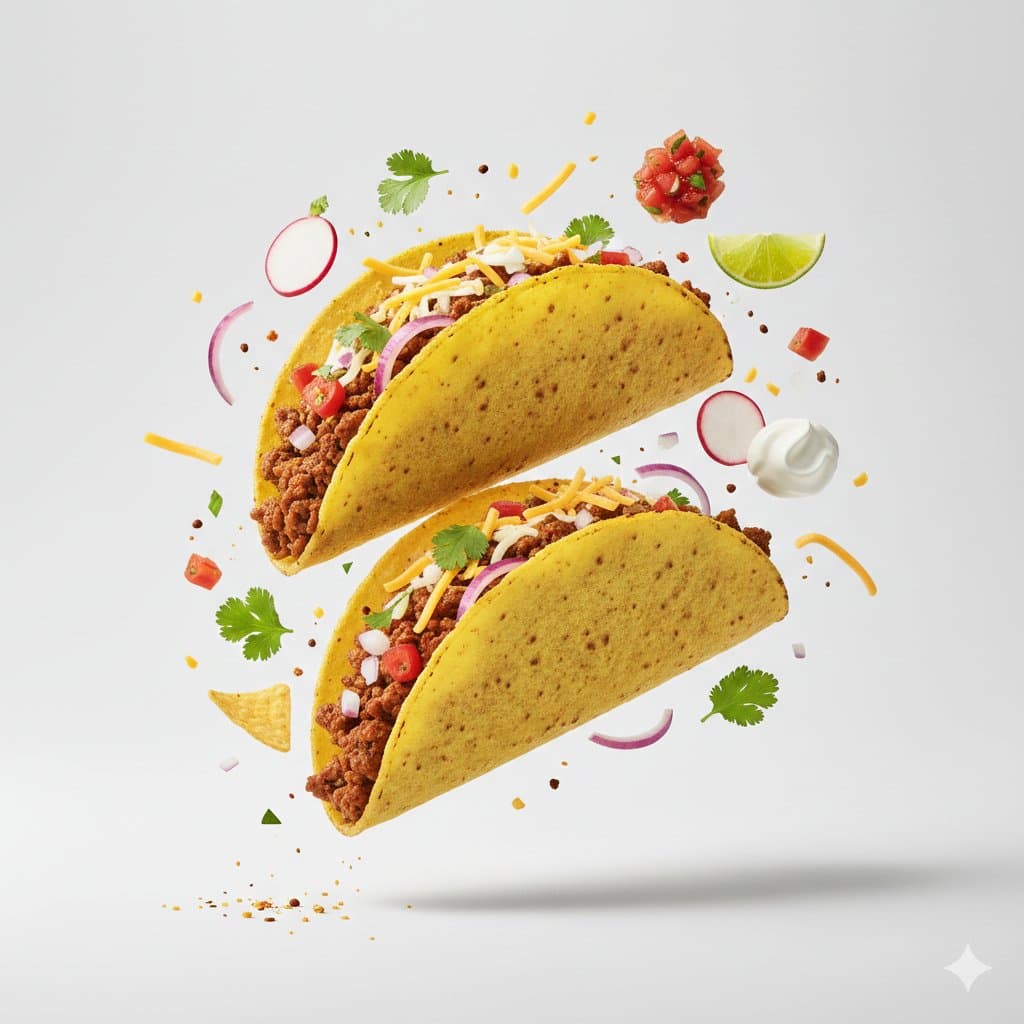 Macro Product Photography for Floating Food — example 2