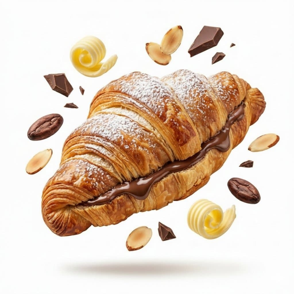 Minimalist Exploded View Commercial Food Photography — example 1