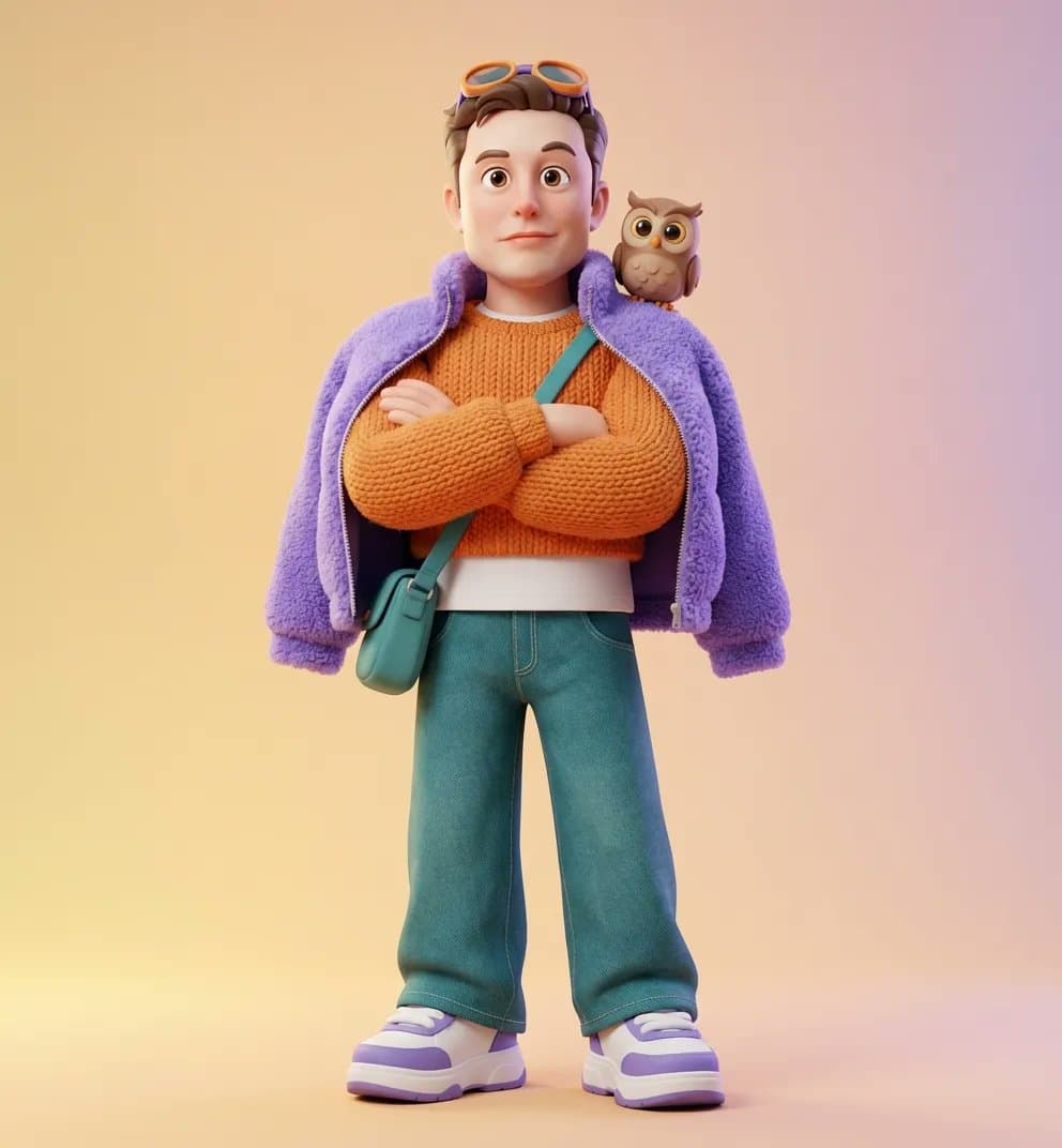 Ultra-Detailed 3D Stylized Character Design Prompt — example 1
