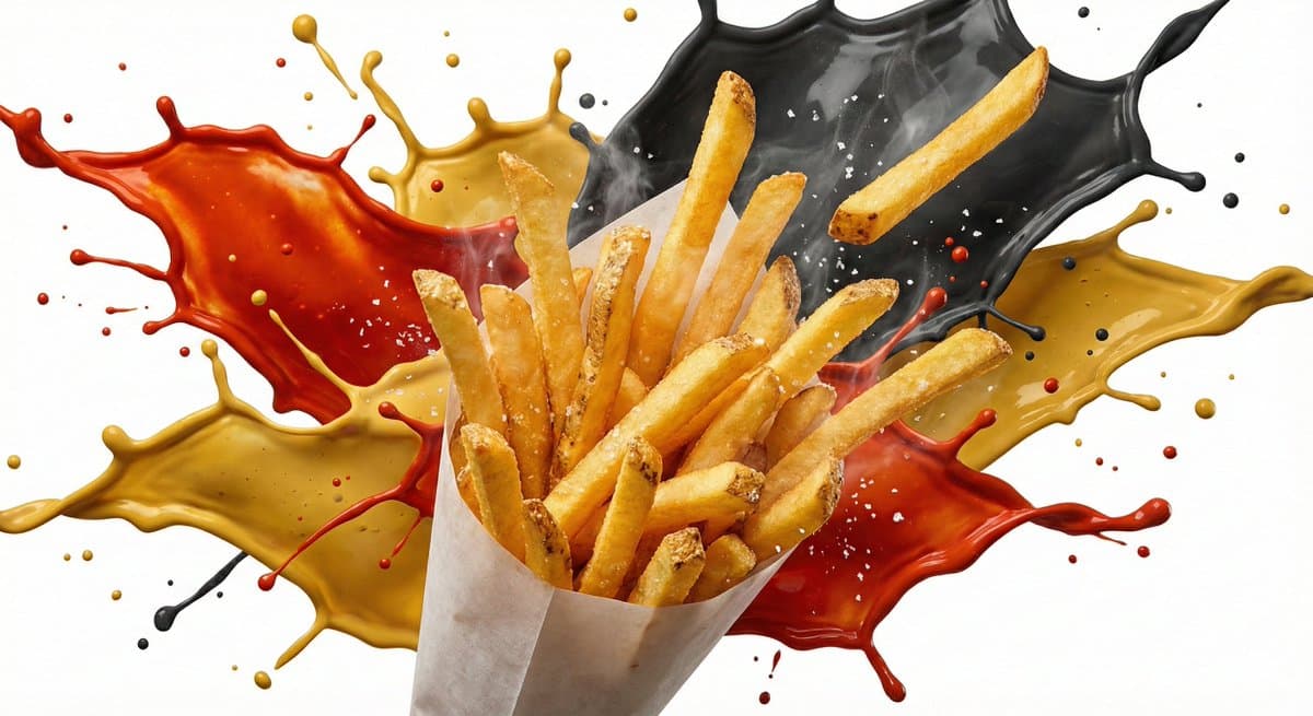 Color Splash Food Advertisement — example 4