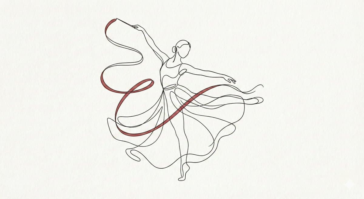 Minimalist Continuous Line Art Illustration — example 1