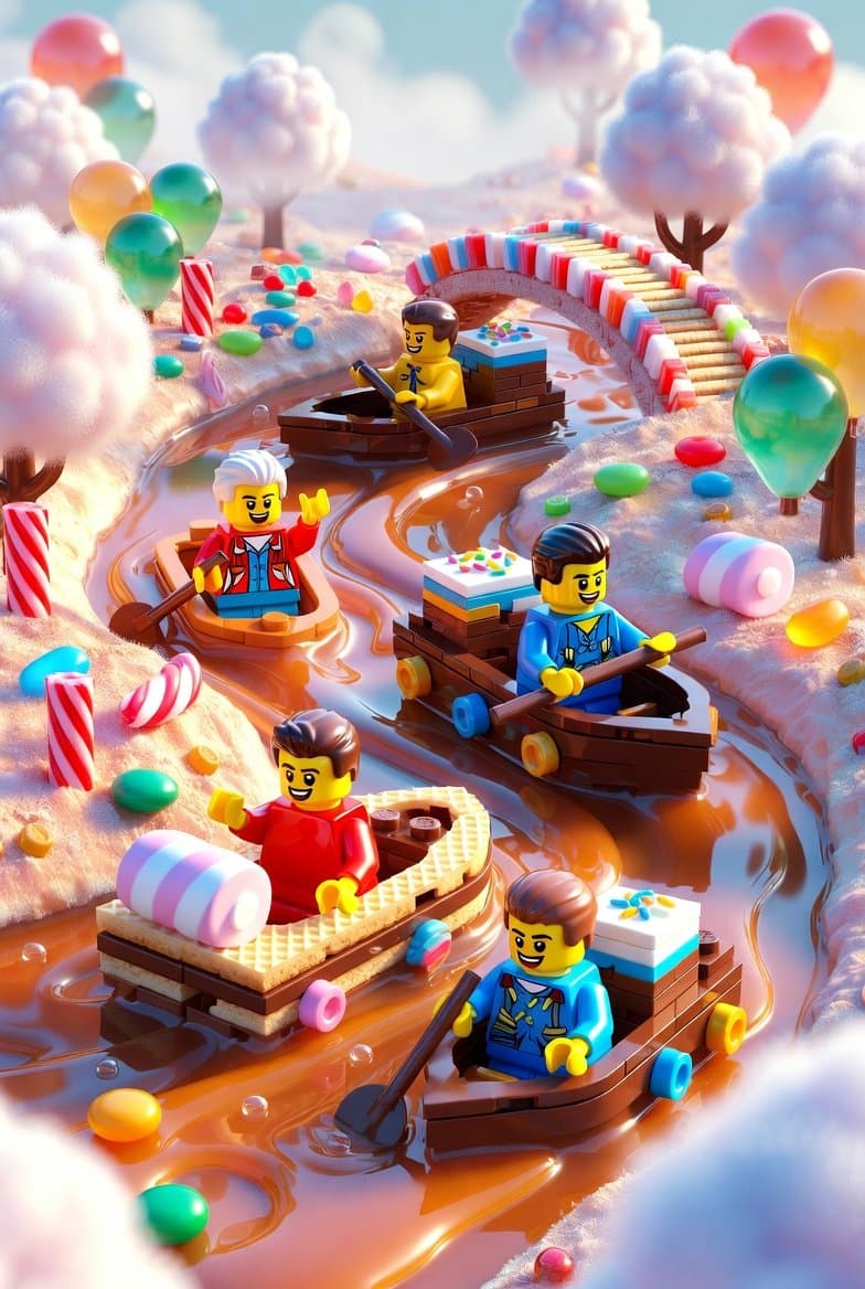 Whimsical Candy-Themed World — example 1