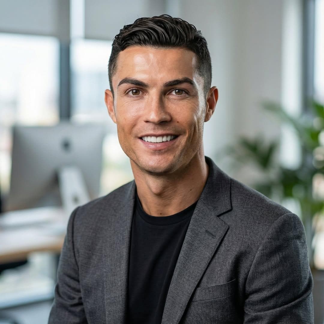 Professional Studio Headshot Prompt — example 1