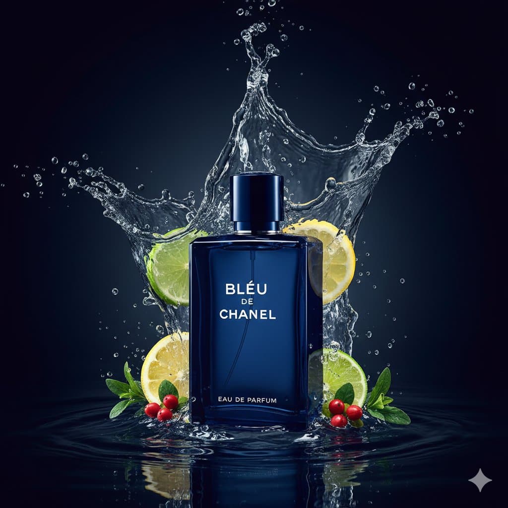 Dual Luxury Perfume Product Photography Prompts — example 1