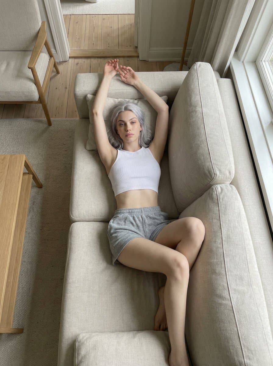 Minimalist Lifestyle Editorial Portrait — example 2