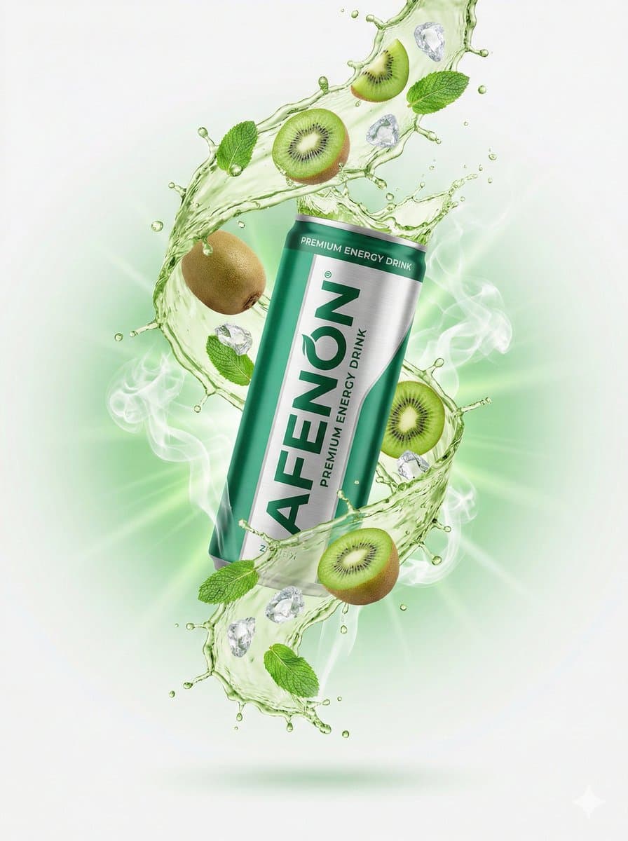High-End Commercial Product Photography for an Energy Drink