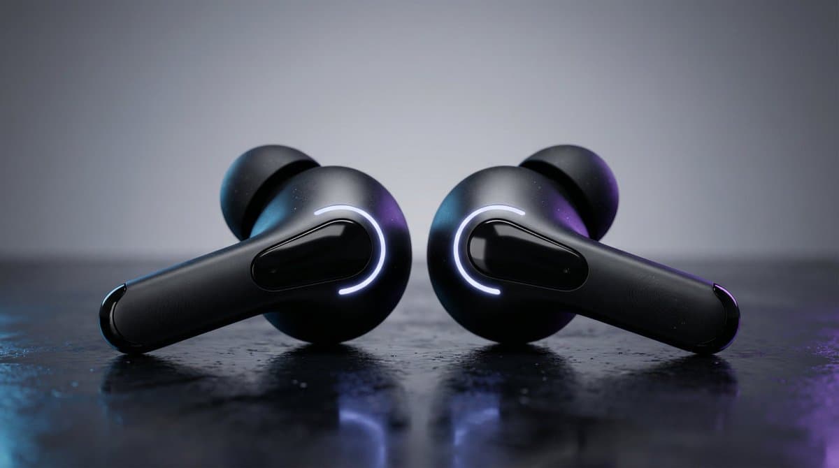 High-End Product Mockup for Wireless Earbuds — example 3