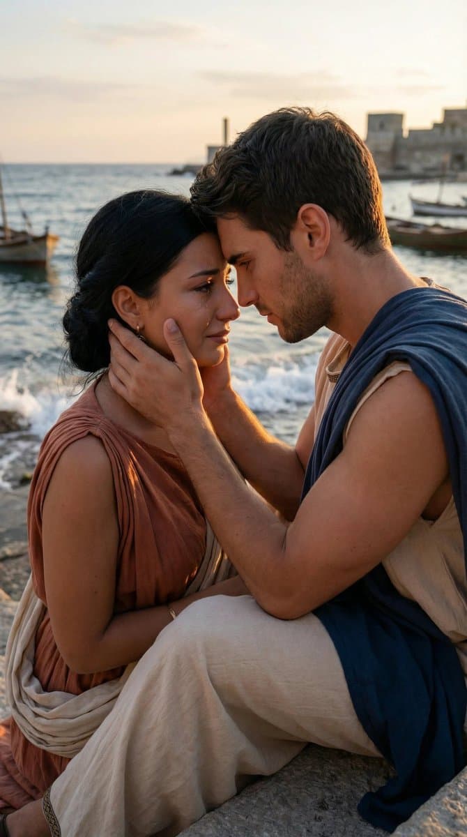 Cinematic Historical Love Story Prompt (JSON) — example 1