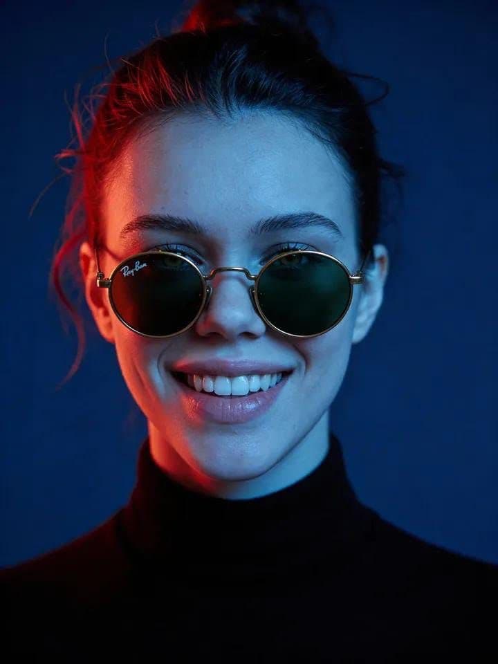 Cyber-Noir Cinematic Portrait — example 1