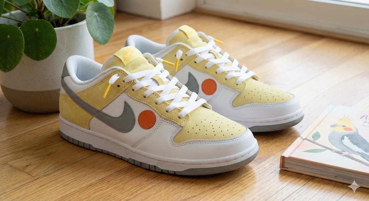 Cockatiel Model Sneakers Generated by Nano Banana Pro — example 1