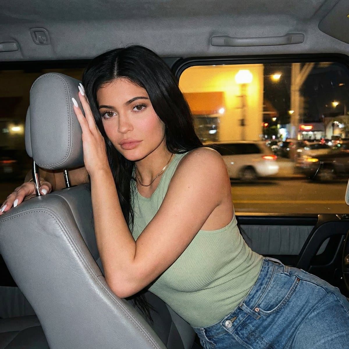 Candid Nighttime Car Portrait with High ISO Grain — example 2
