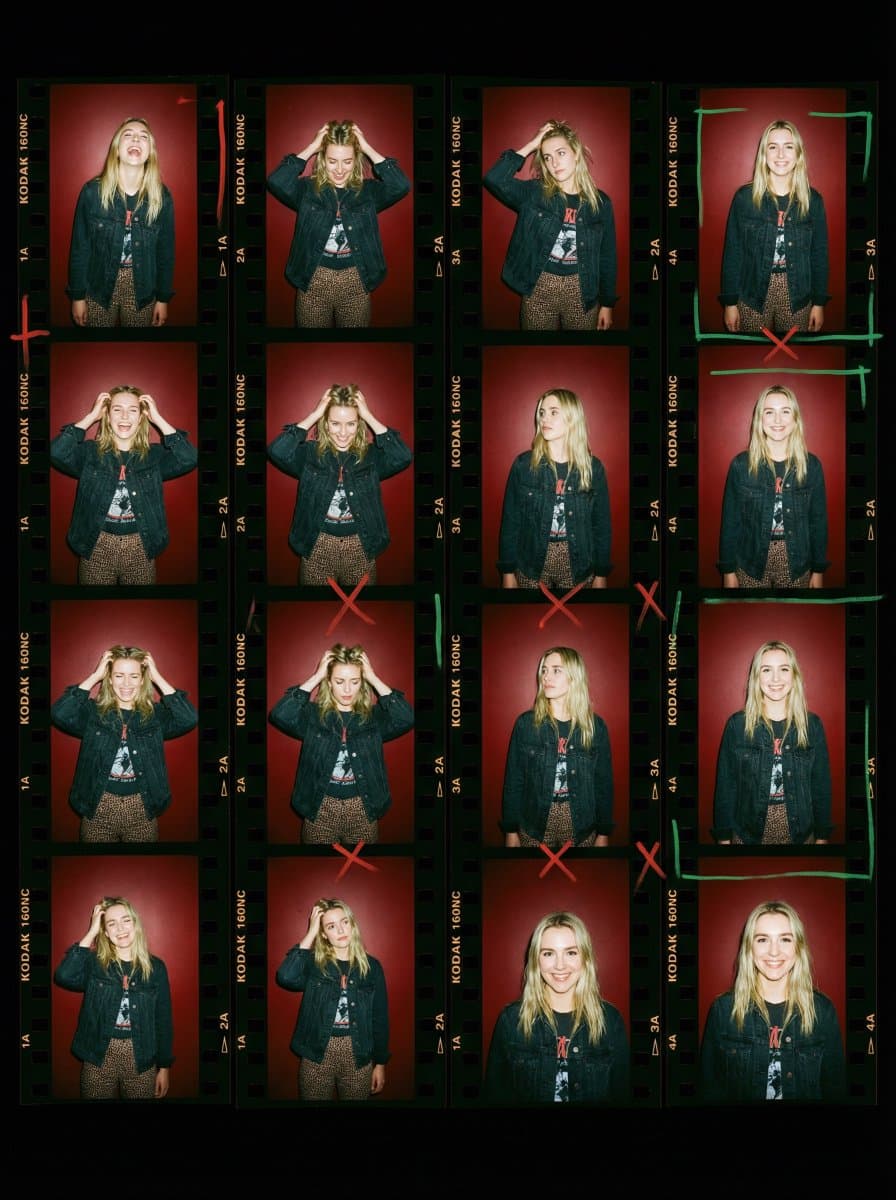 2000s Analog Film Contact Sheet Portrait Prompt — example 2