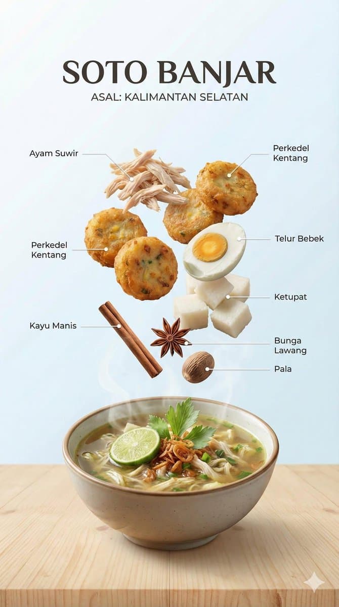 Ultra-Realistic Cinematic Food Photography Infographic — example 2