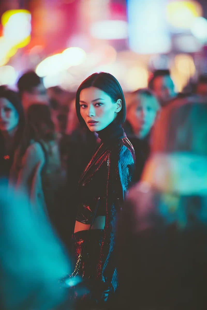 Ultra-realistic Cyberpunk Fashion Portrait — example 1