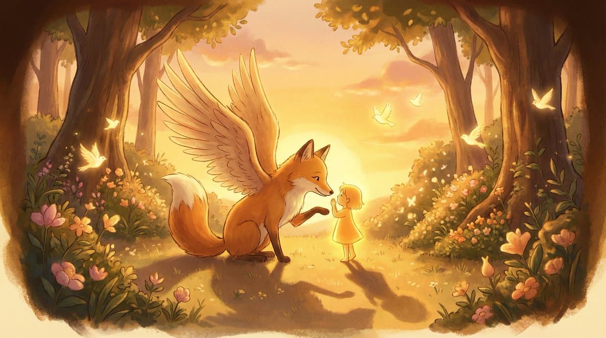 Golden Hour Storybook Rendering Template — example 1