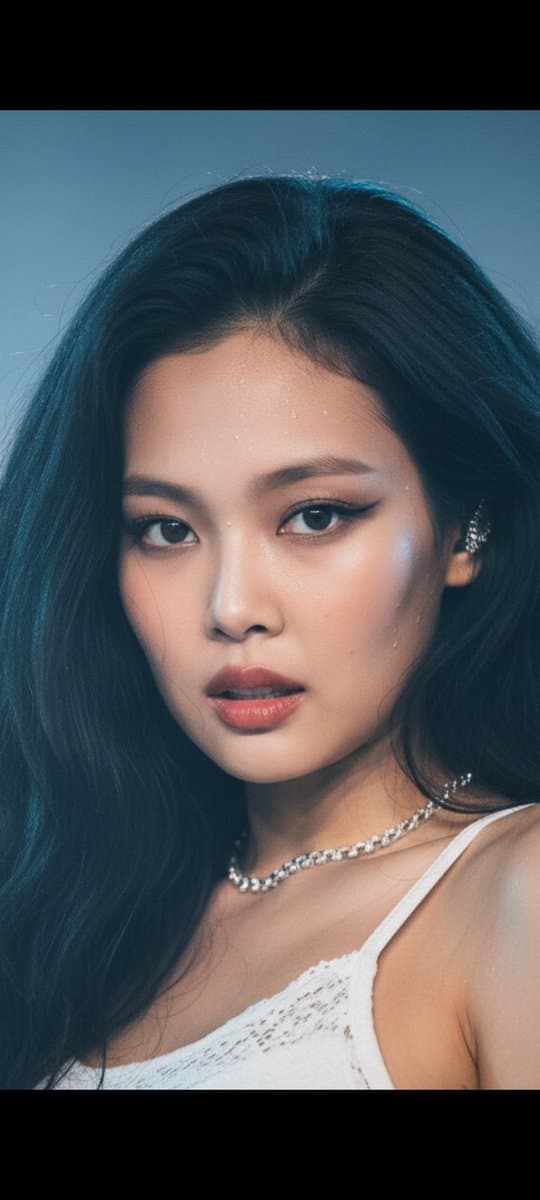 K-pop Star Jennie Kim Stage Performance Portrait — example 3