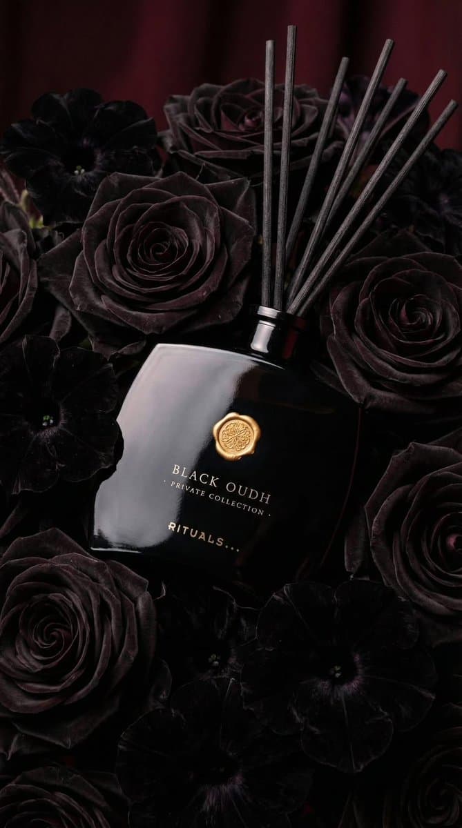 Luxury Product Photography: Black Oudh Diffuser — example 4