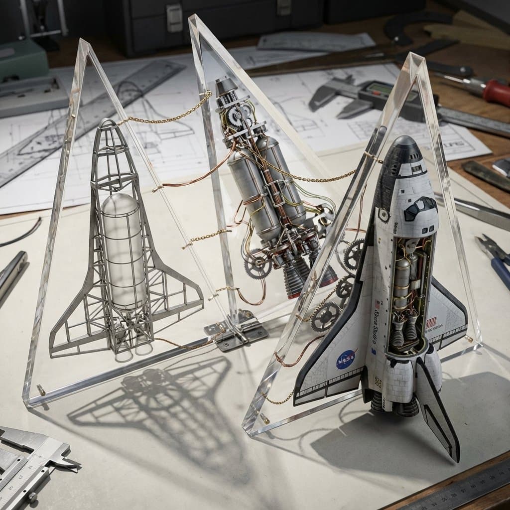 Complex Machine Deconstruction Blueprint Prompt