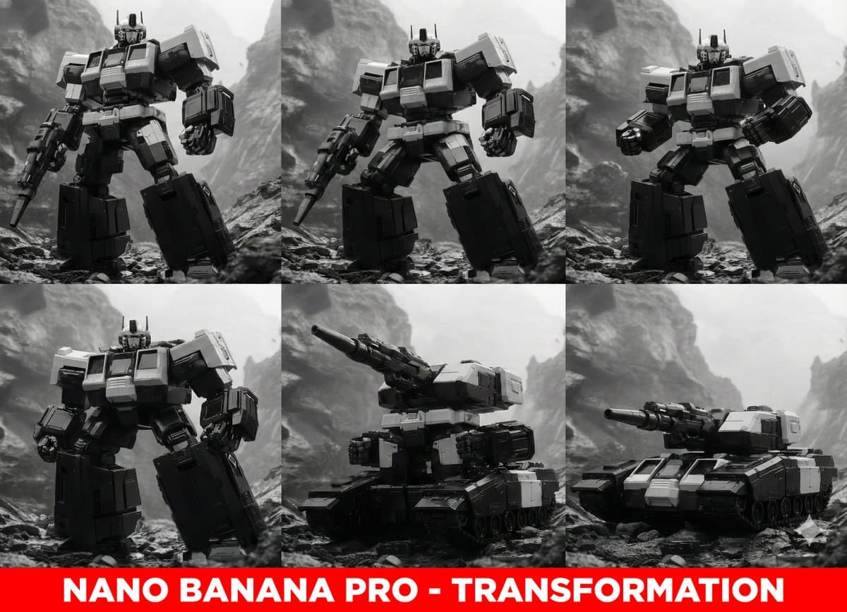 Midjourney Prompt for Transformers