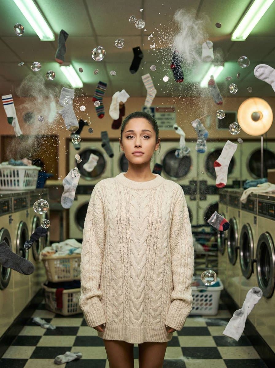 Zero-G Laundromat: Surreal Fashion Editorial